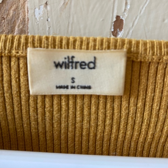 Aritzia Wilfred YANNICE longsleeve top - Picture 3 of 4